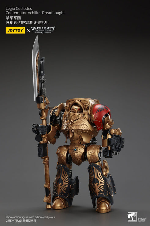 JOYTOY Warhammer The Horus Heresy Legio Custodes Contemptor-Achillus Dreadnought Action Figure