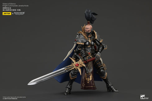 JOYTOY Warhammer The Horus Heresy Sisters of Silence Knight-Commander Jenetia Krole Action Figure
