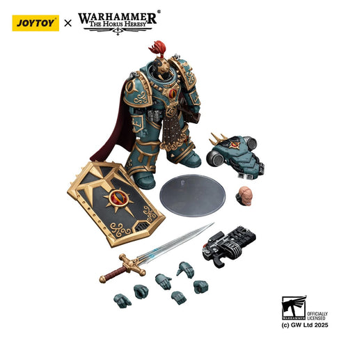 JOYTOY Warhammer The Horus Heresy Sons of Horus Little Horus Aximand Captain of the 5th Company Action Figure