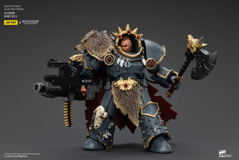 JOYTOY Warhammer The Horus Heresy Space Wolves Hvarl Red-Blade 1/18 Action Figure