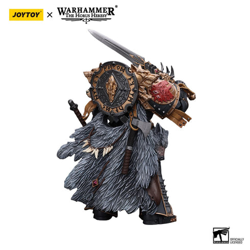 JOYTOY Warhammer The Horus Heresy Space Wolves Leman Russ Primarch of the VIth Legion 1/18 Action Figure