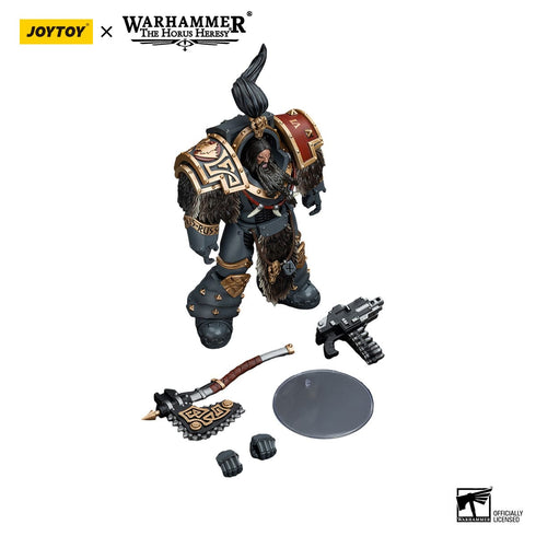 JOYTOY Warhammer The Horus Heresy Space Wolves Varagyr Wolf Guard Squad Varagyr Terminator 1 1/18 Action Figure