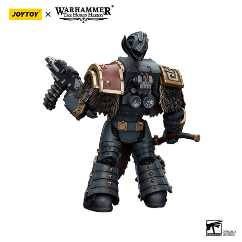 JOYTOY Warhammer The Horus Heresy Space Wolves Varagyr Wolf Guard Squad Varagyr Terminator 2 1/18 Action Figure