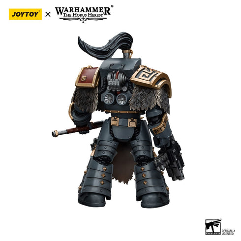 JOYTOY Warhammer The Horus Heresy Space Wolves Varagyr Wolf Guard Squad Varagyr Terminator 3 1/18 Action Figure