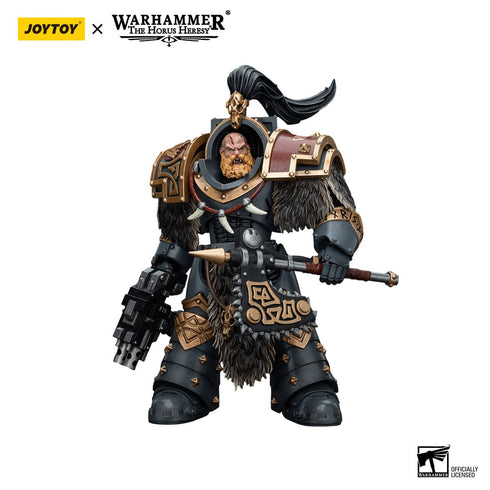 JOYTOY Warhammer The Horus Heresy Space Wolves Varagyr Wolf Guard Squad Varagyr Terminator 3 1/18 Action Figure