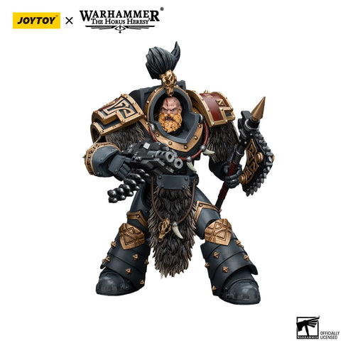 JOYTOY Warhammer The Horus Heresy Space Wolves Varagyr Wolf Guard Squad Varagyr Terminator 3 1/18 Action Figure
