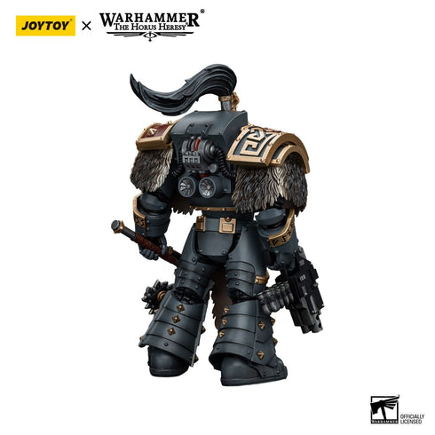 JOYTOY Warhammer The Horus Heresy Space Wolves Varagyr Wolf Guard Squad Varagyr Terminator 4 1/18 Action Figure