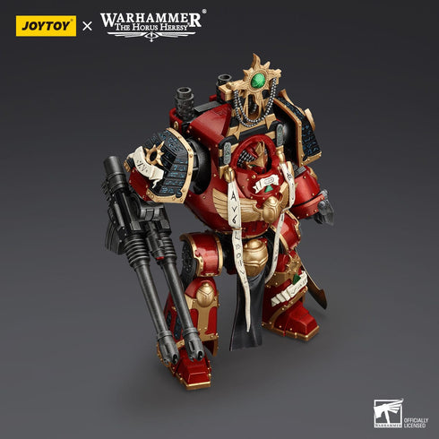 JOYTOY Warhammer The Horus Heresy Thousand Sons Contemptor-Osiron Dreadnought with Gravis Force Blade And Gravis Autocannon 1/18 Action Figure