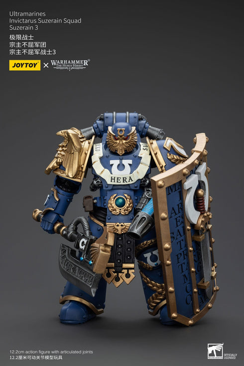 JOYTOY Warhammer The Horus Heresy Ultramarines Invictarus Suzerain Squad Suzerain 3 1/18 Action Figure