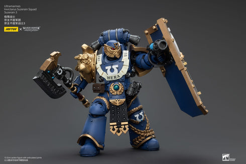 JOYTOY Warhammer The Horus Heresy Ultramarines Invictarus Suzerain Squad Suzerain 3 1/18 Action Figure