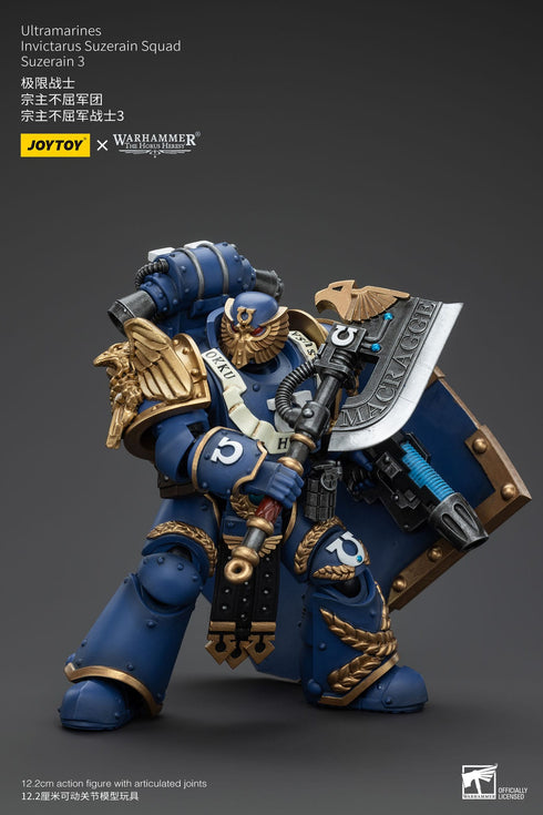 JOYTOY Warhammer The Horus Heresy Ultramarines Invictarus Suzerain Squad Suzerain 3 1/18 Action Figure