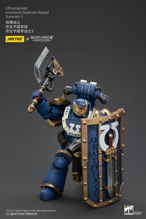JOYTOY Warhammer The Horus Heresy Ultramarines Invictarus Suzerain Squad Suzerain 3 1/18 Action Figure