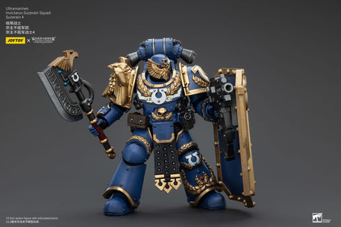 JOYTOY Warhammer The Horus Heresy Ultramarines Invictarus Suzerain Squad Suzerain 4 1/18 Action Figure