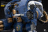 JOYTOY Warhammer The Horus Heresy Ultramarines Leviathan Dreadnought with Cyclonic Melta Lance And Siege Claws 1/18 Action Figure