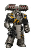 JOYTOY Warhammer The Horus Heresy lron Warriors Tyrant Siege Terminator with Rocket Launcher 1/18 Action Figure