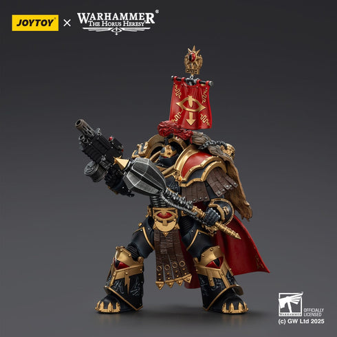 JOYTOY Warhammer The Horus Hersey Sons of Horus Legion Cataphractii Praetor with Combi-Melta and Power Maul Action Figure