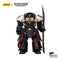 JOYTOY White Scars Ebon Keshig Terminator 1 with Power Glaive - Warhammer The Horus Heresy - 1/18 Scale Collectible Figure