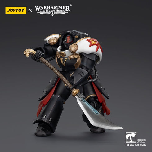 JOYTOY White Scars Ebon Keshig Terminator 1 with Power Glaive - Warhammer The Horus Heresy - 1/18 Scale Collectible Figure