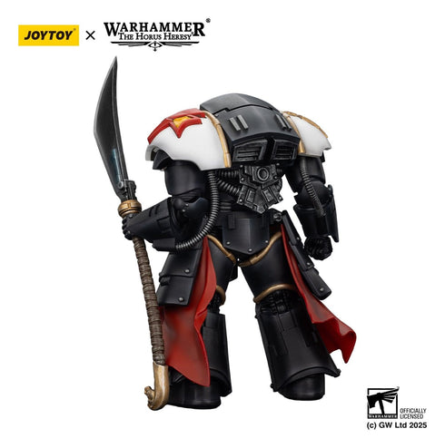 JOYTOY White Scars Ebon Keshig Terminator 1 with Power Glaive - Warhammer The Horus Heresy - 1/18 Scale Collectible Figure