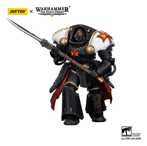 JOYTOY White Scars Ebon Keshig Terminator 2 with Power Glaive - Warhammer The Horus Heresy - 1/18 Scale Collectible Figure