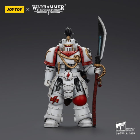 JOYTOY White Scars Legion Praetor - Warhammer The Horus Heresy - 1/18 Scale Collectible Figure