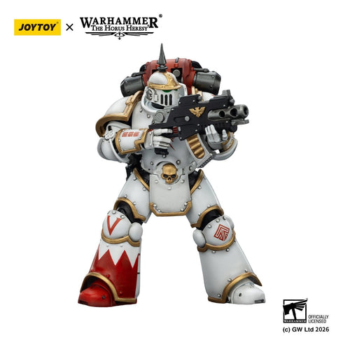 JOYTOY White Scars MKIII Tactical Legionary - Warhammer The Horus Heresy - 1/18 Scale Collectible Figure