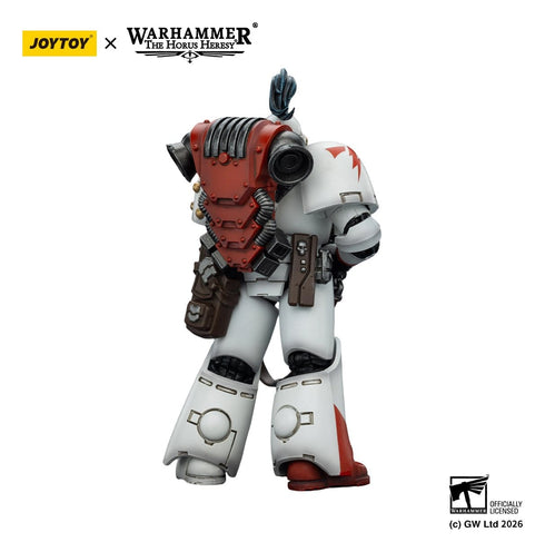 JOYTOY White Scars MKVI Tactical Legionary - Warhammer The Horus Heresy - 1/18 Scale Collectible Figure