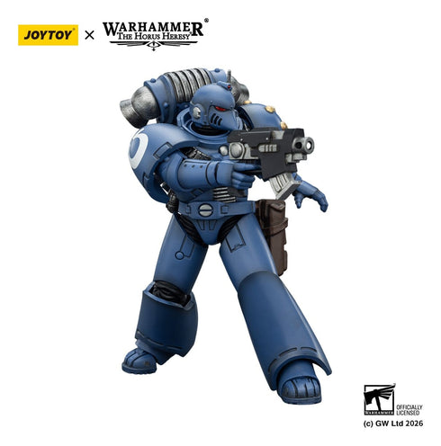 JOYTOY White Scars MKVI Tactical Legionary - Warhammer The Horus Heresy - 1/18 Scale Collectible Figure