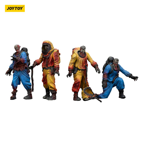 JOYTOY Zombie Dark Source Biochemical Lab Team 4-Pack Action Figures