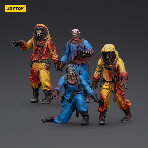JOYTOY Zombie Dark Source Biochemical Lab Team 4-Pack Action Figures