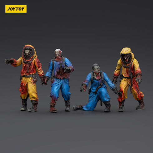 JOYTOY Zombie Dark Source Biochemical Lab Team 4-Pack Action Figures