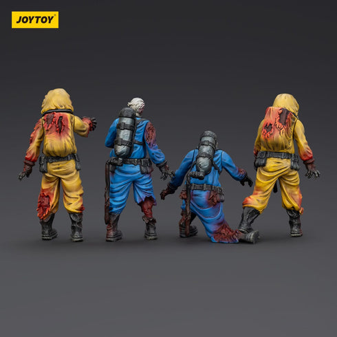 JOYTOY Zombie Dark Source Biochemical Lab Team 4-Pack Action Figures
