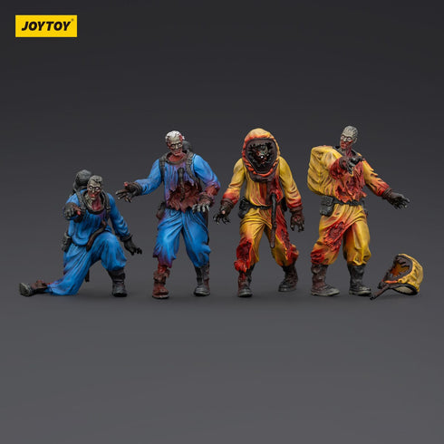 JOYTOY Zombie Dark Source Biochemical Lab Team 4-Pack Action Figures