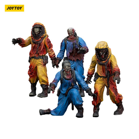 JOYTOY Zombie Dark Source Biochemical Lab Team 4-Pack Action Figures