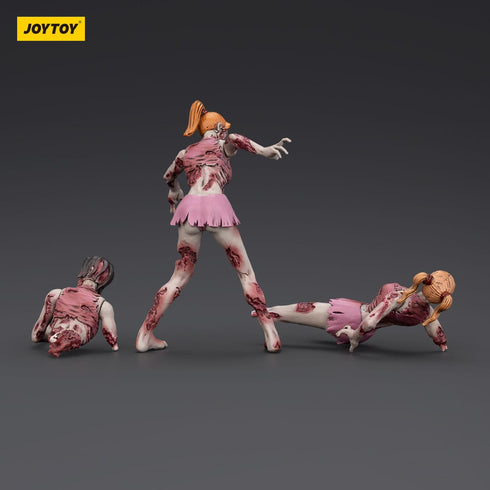 JOYTOY Zombie Dark Source Cheer Leaders 3-Pack Action Figures