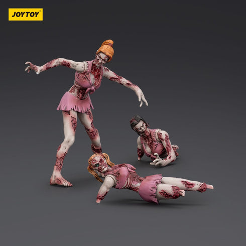 JOYTOY Zombie Dark Source Cheer Leaders 3-Pack Action Figures