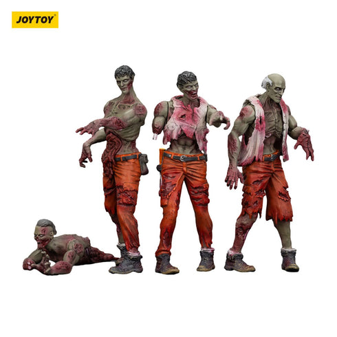 JOYTOY Zombie Dark Source Mechanic Team 4-Pack Action Figures