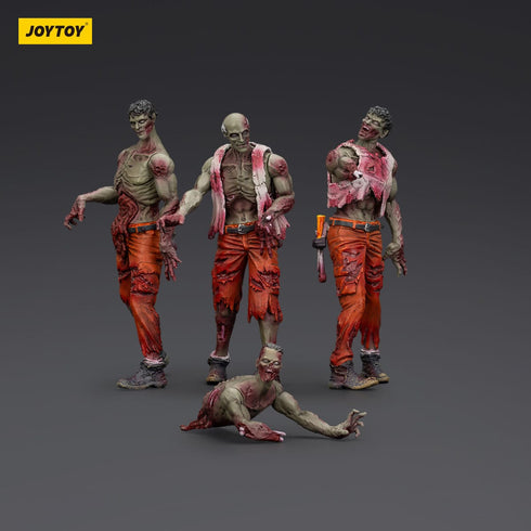 JOYTOY Zombie Dark Source Mechanic Team 4-Pack Action Figures