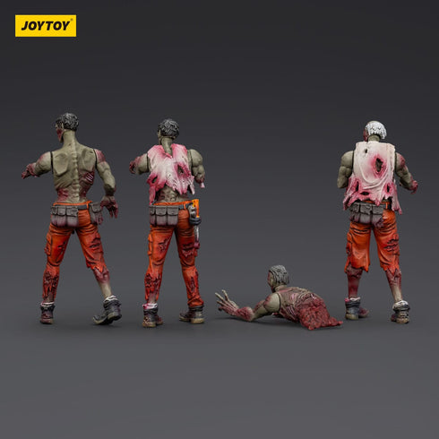 JOYTOY Zombie Dark Source Mechanic Team 4-Pack Action Figures