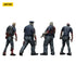 JOYTOY Zombie Dark Source Police (Male) 4-Pack Action Figures