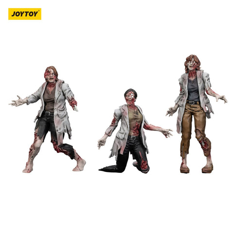 JOYTOY Zombie Dark Source Scientists (Female) 3-Pack Action Figures