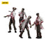 JOYTOY Zombie Dark Source Scientists (Male) 4-Pack Action Figures