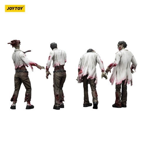 JOYTOY Zombie Dark Source Scientists (Male) 4-Pack Action Figures