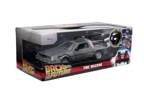 Jada Toys Back to the Future Hollywood Rides Back to the Future 1 Time Machine 1/24 Diecast Model