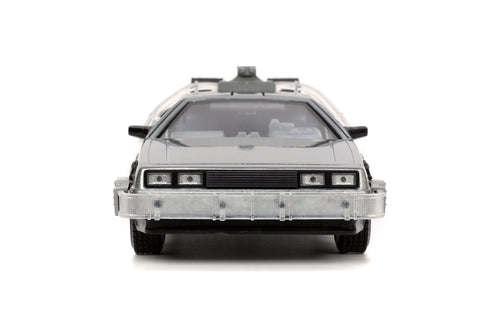 Jada Toys Back to the Future Hollywood Rides Back to the Future 1 Time Machine 1/24 Diecast Model