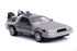Jada Toys DeLorean Time Machine - Hollywood Rides - Back to the Future II - 1/24 Diecast Collectible Model
