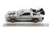 Jada Toys Back to the Future III Hollywood Rides DeLorean Time Machine Railroad Wheels 1/24 Diecast Model