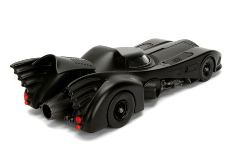 Jada Toys Batman 1989 Batmobile with Batman Figure 1/24 Diecast Model