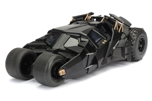 Jada Toys Batmobile with Batman Figure - Batman The Dark Knight - 1/24 Diecast Collectible Model
