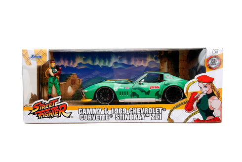Jada Toys Street Fighter 1969 Chevrolet Cammy 1/24 Diecast Model